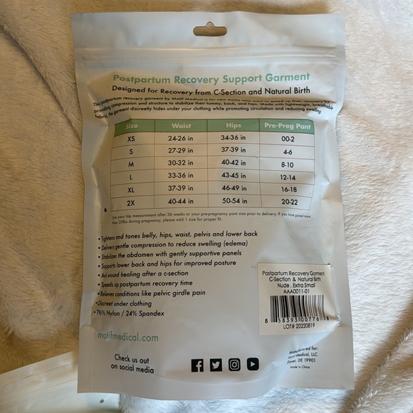 Motif Medical Postpartum Recovery Support Garment - Picture 2 of 4